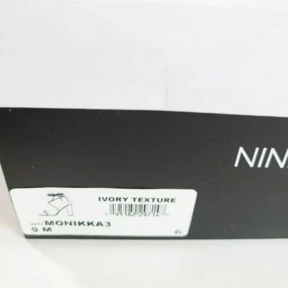 Nine West Monikka Ankle Wrap Heeled Sandals-9 - Picture 8 of 8